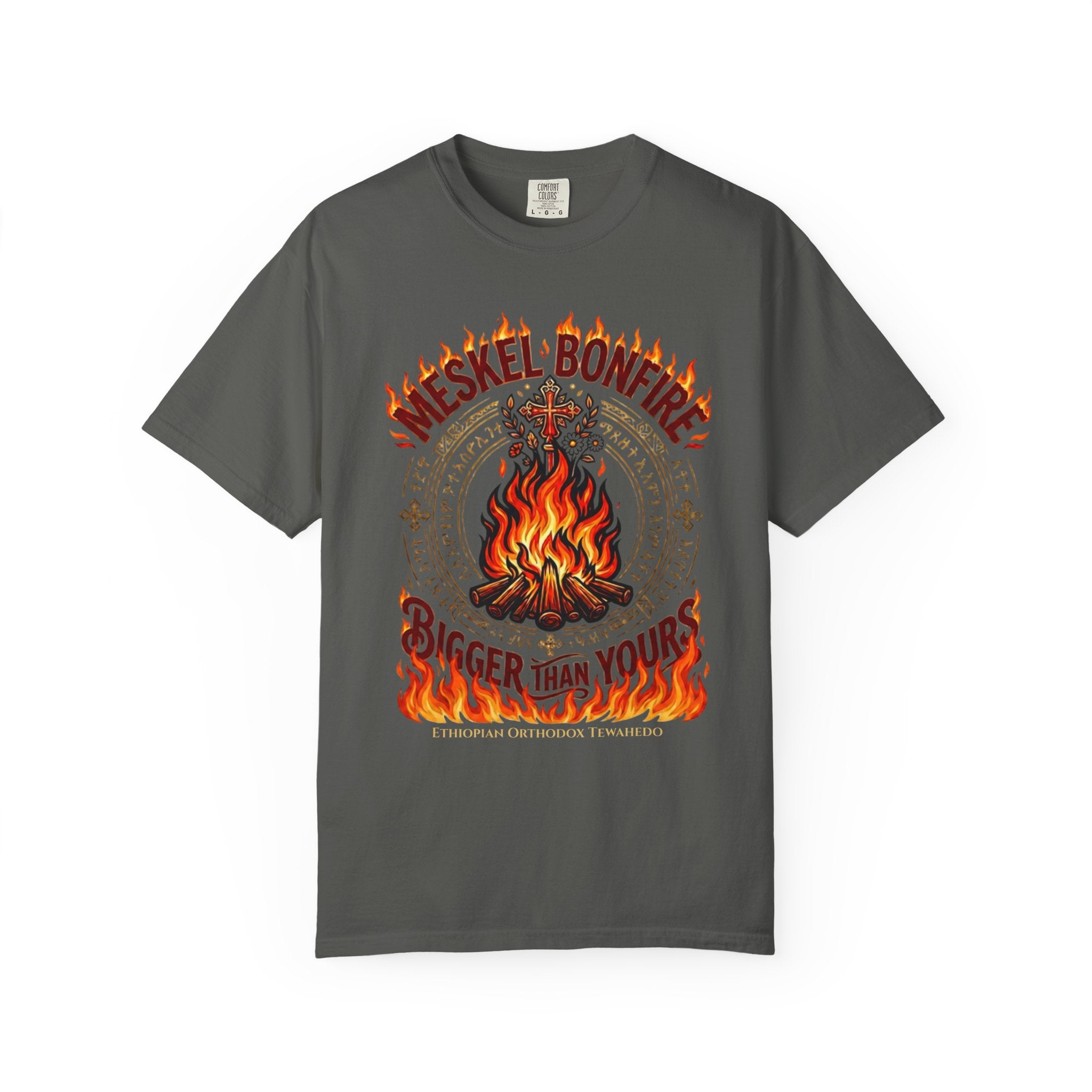 ETHIOPIAN ORTHODOX T-Shirt: Meskel Bonfire Bigger Than Yours