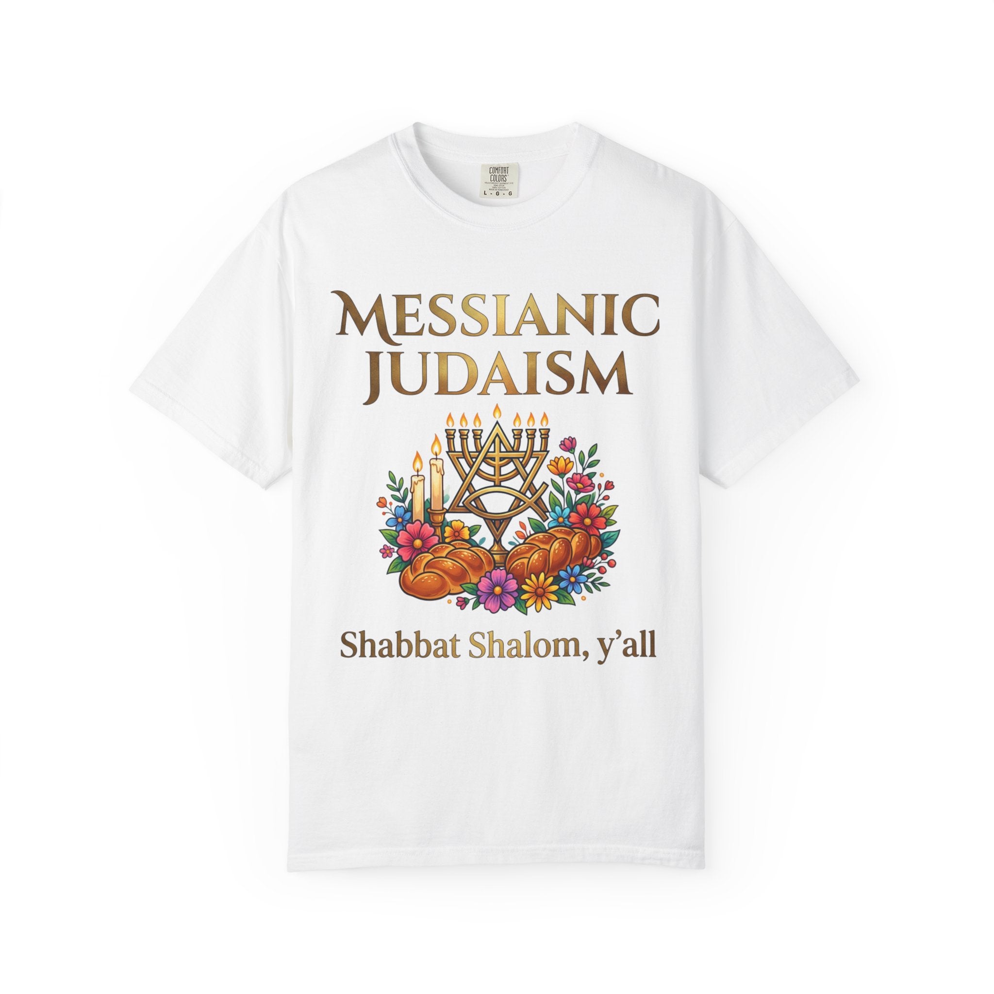 MESSIANIC JUDAISM T-Shirt: Shabbat Shalom