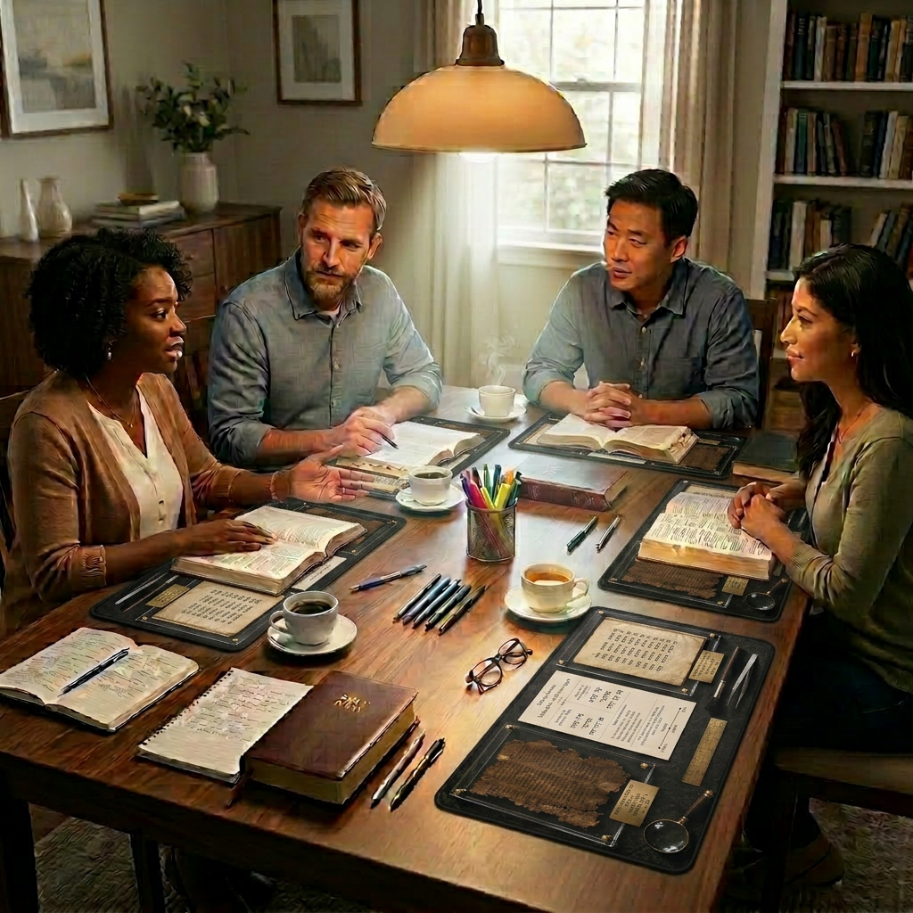 Dead Sea Scrolls & Codex Leningradensis Desk Mat