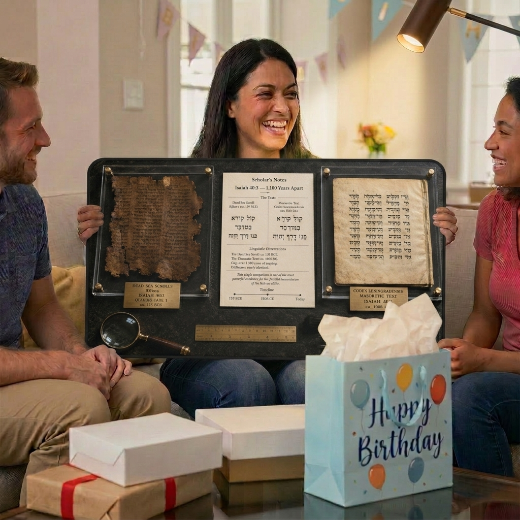 Dead Sea Scrolls & Codex Leningradensis Desk Mat