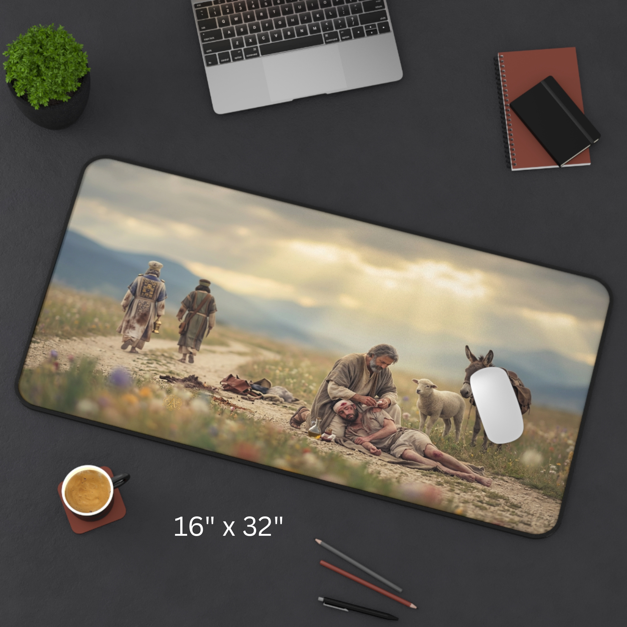The Good Samaritan Desk Mat