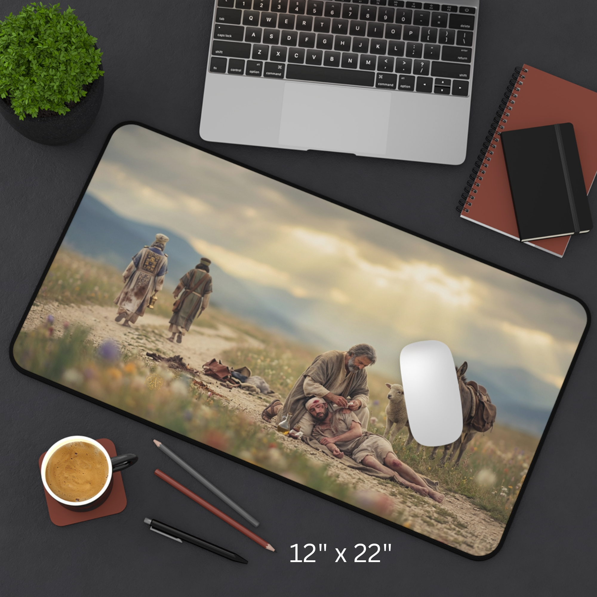 The Good Samaritan Desk Mat