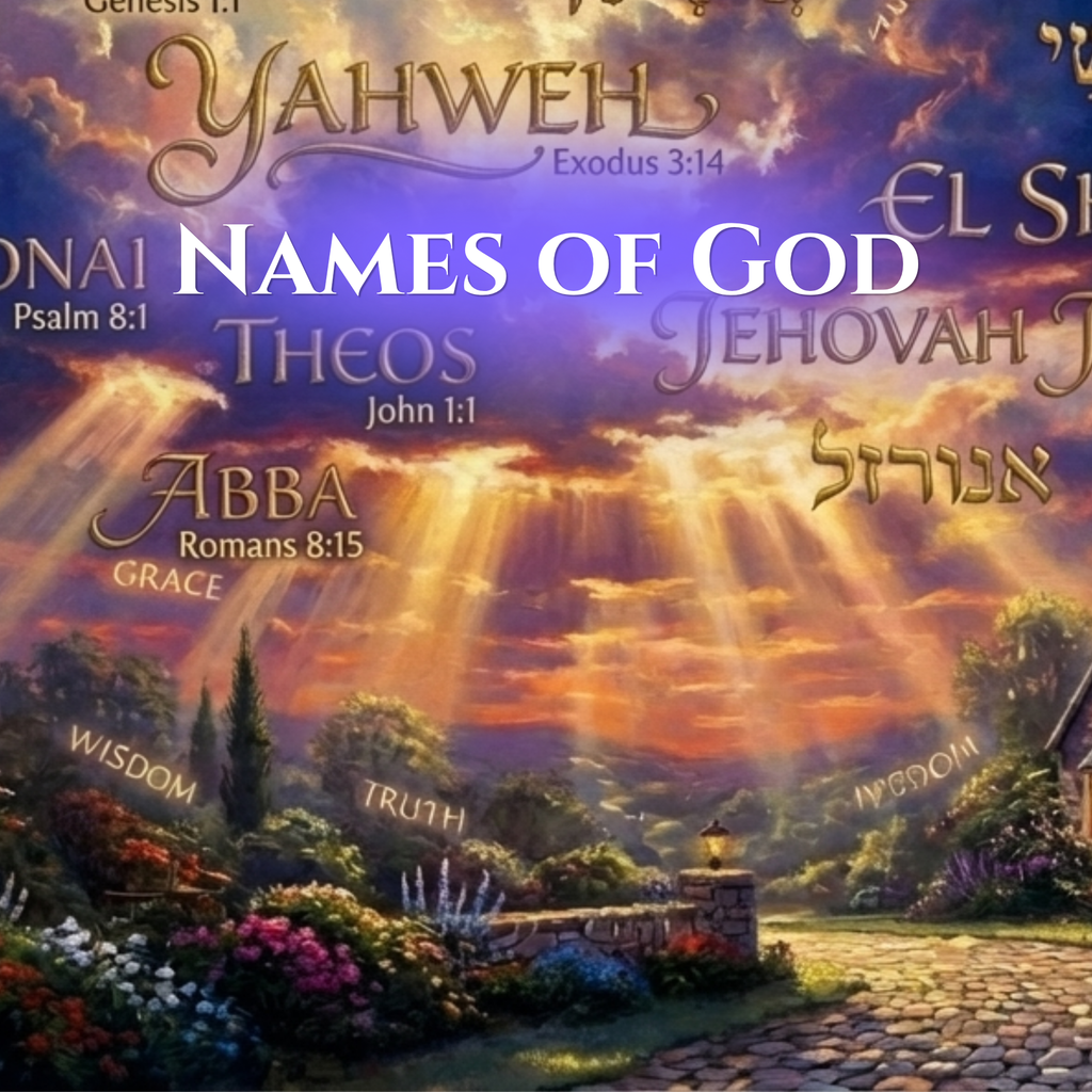 Names of God Desk Mat