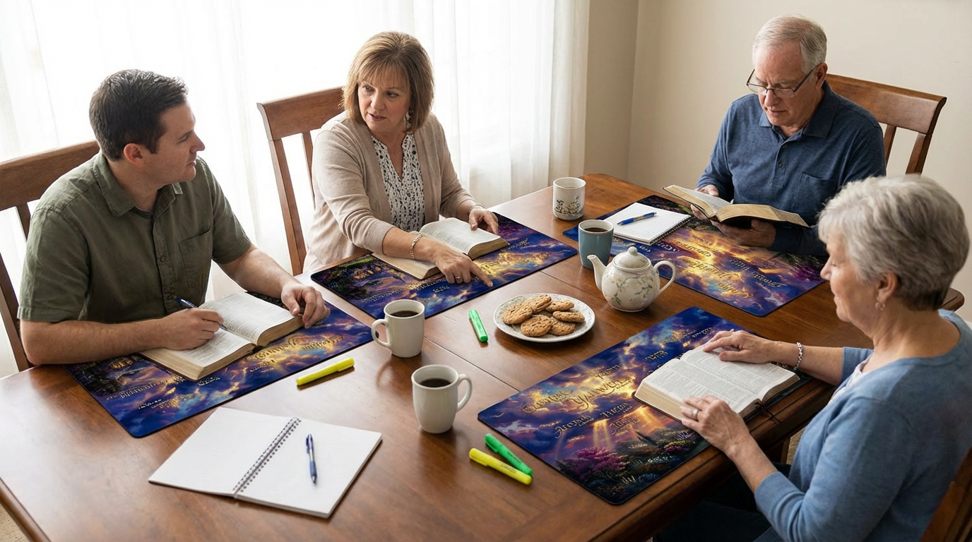 Names of God Desk Mat