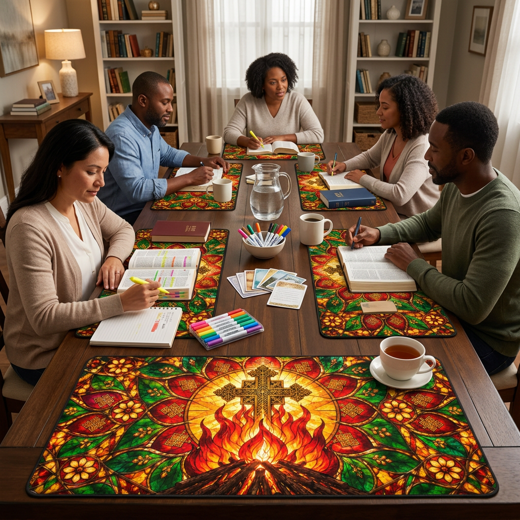 Ethiopian Meskel Festival Desk Mat