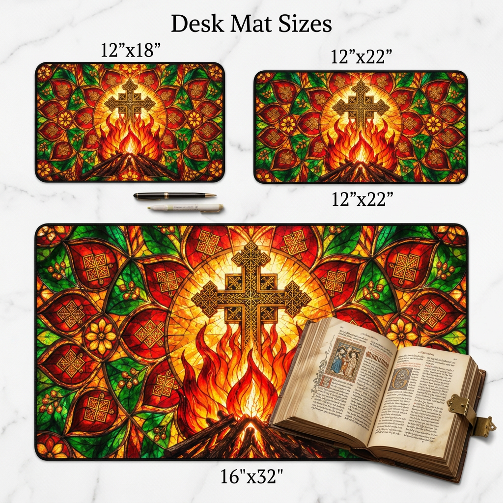 Ethiopian Meskel Festival Desk Mat