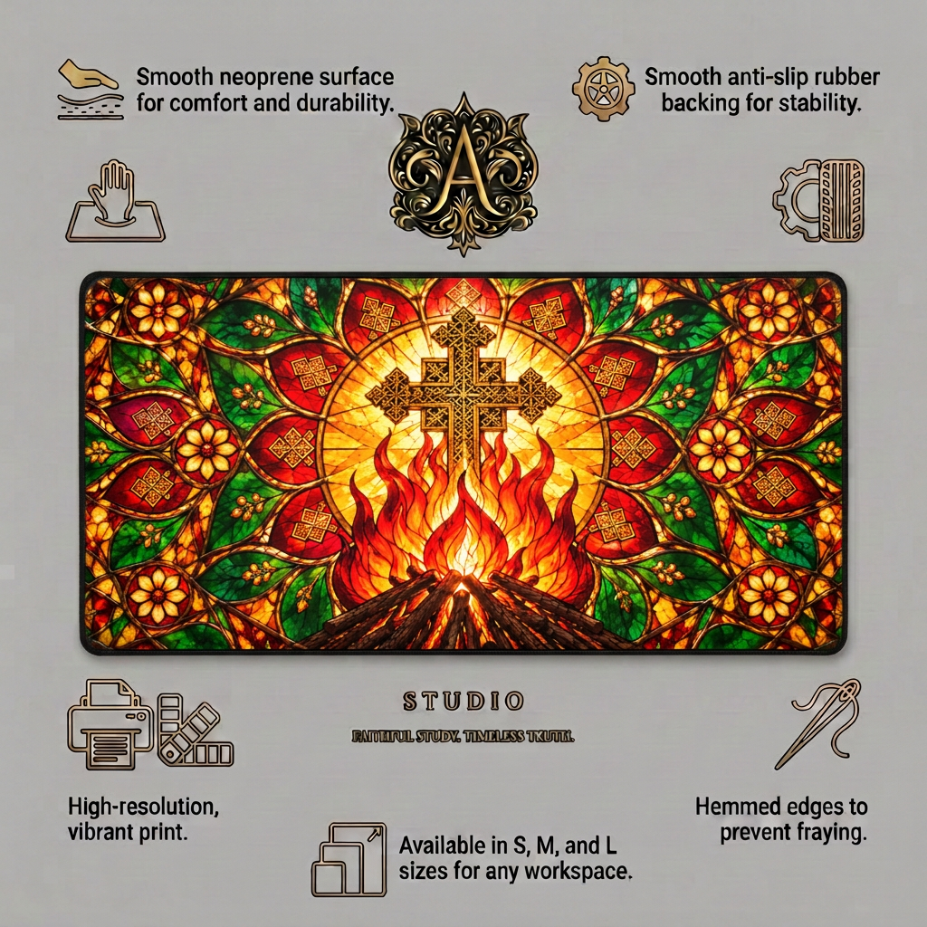 Ethiopian Meskel Festival Desk Mat