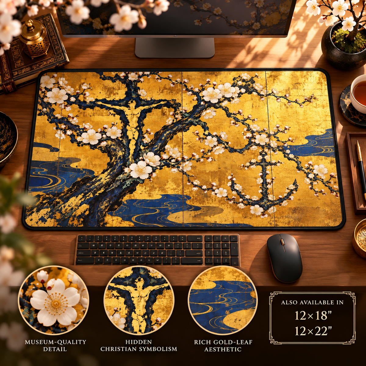Hidden Christians Kakure Kirishitan Desk Mat