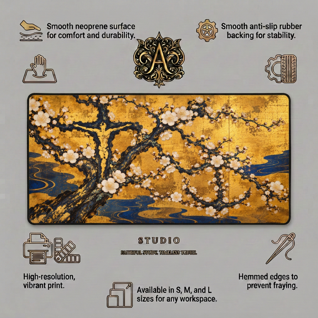 Hidden Christians Kakure Kirishitan Desk Mat