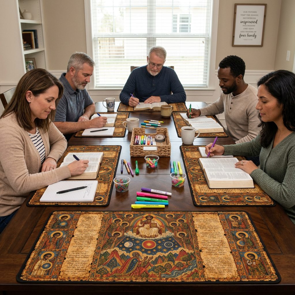 Ethiopian Bible Book of Enoch Desk Mat