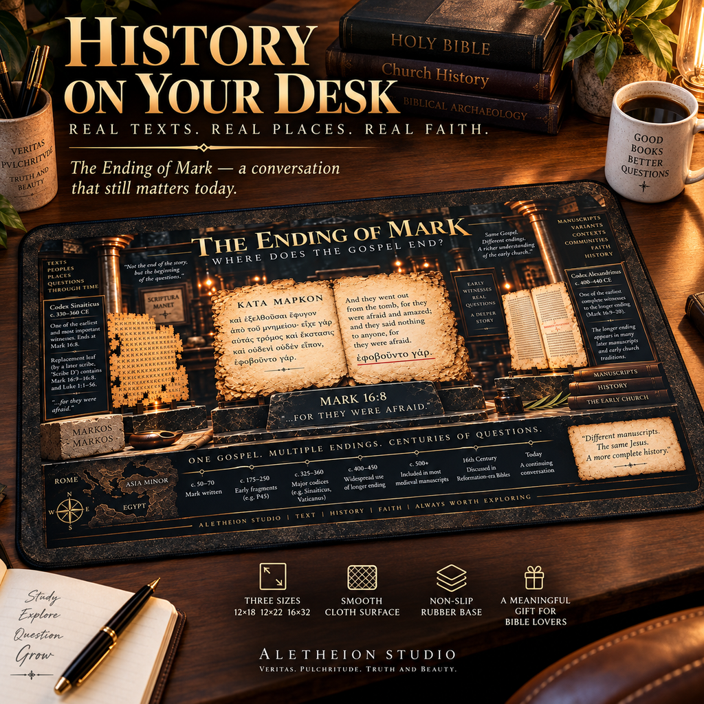The Ending of Mark Desk Mat