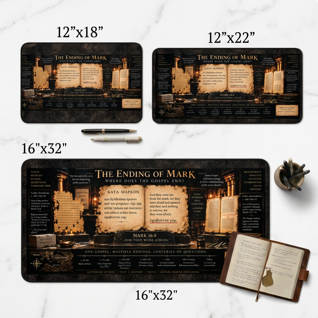 The Ending of Mark Desk Mat