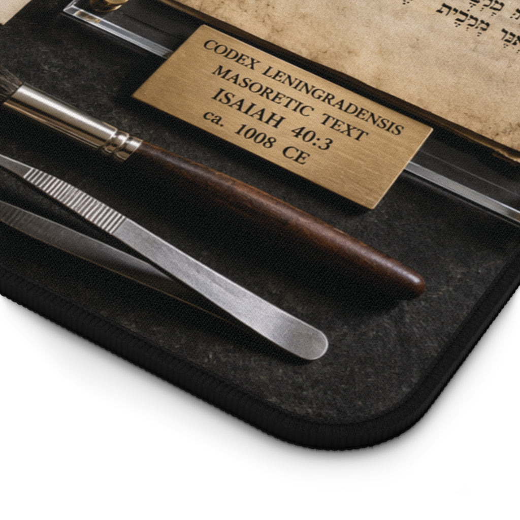 Dead Sea Scrolls & Codex Leningradensis Desk Mat