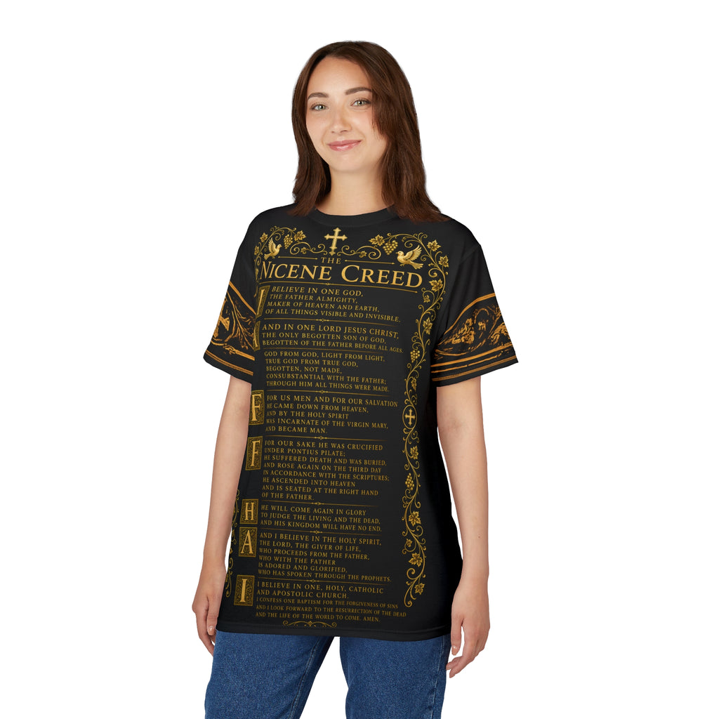 Nicene Creed T-Shirt - Eastern Orthodox Tradition