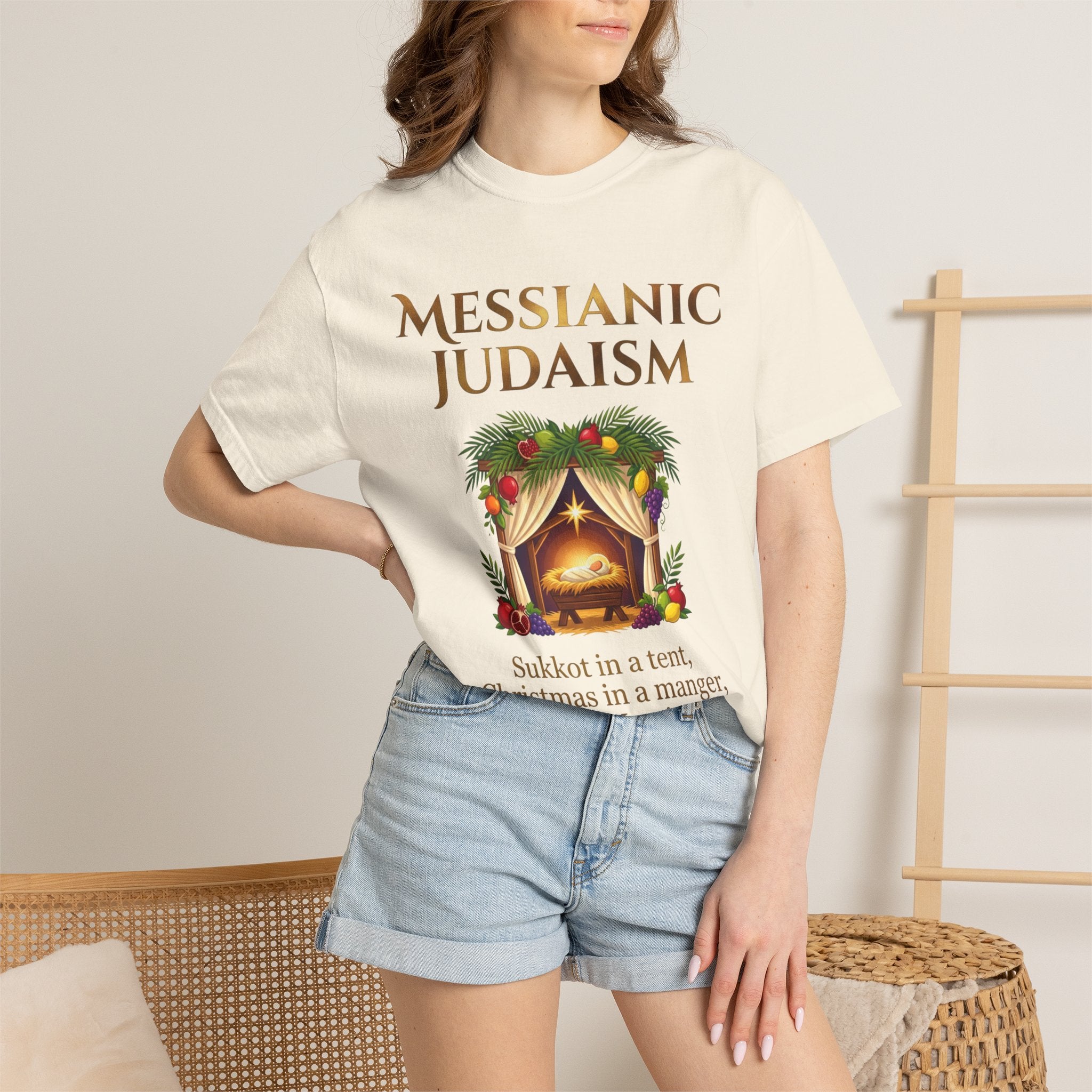 MESSIANIC JUDAISM T-Shirt: Jewish Christian Tee Shirt