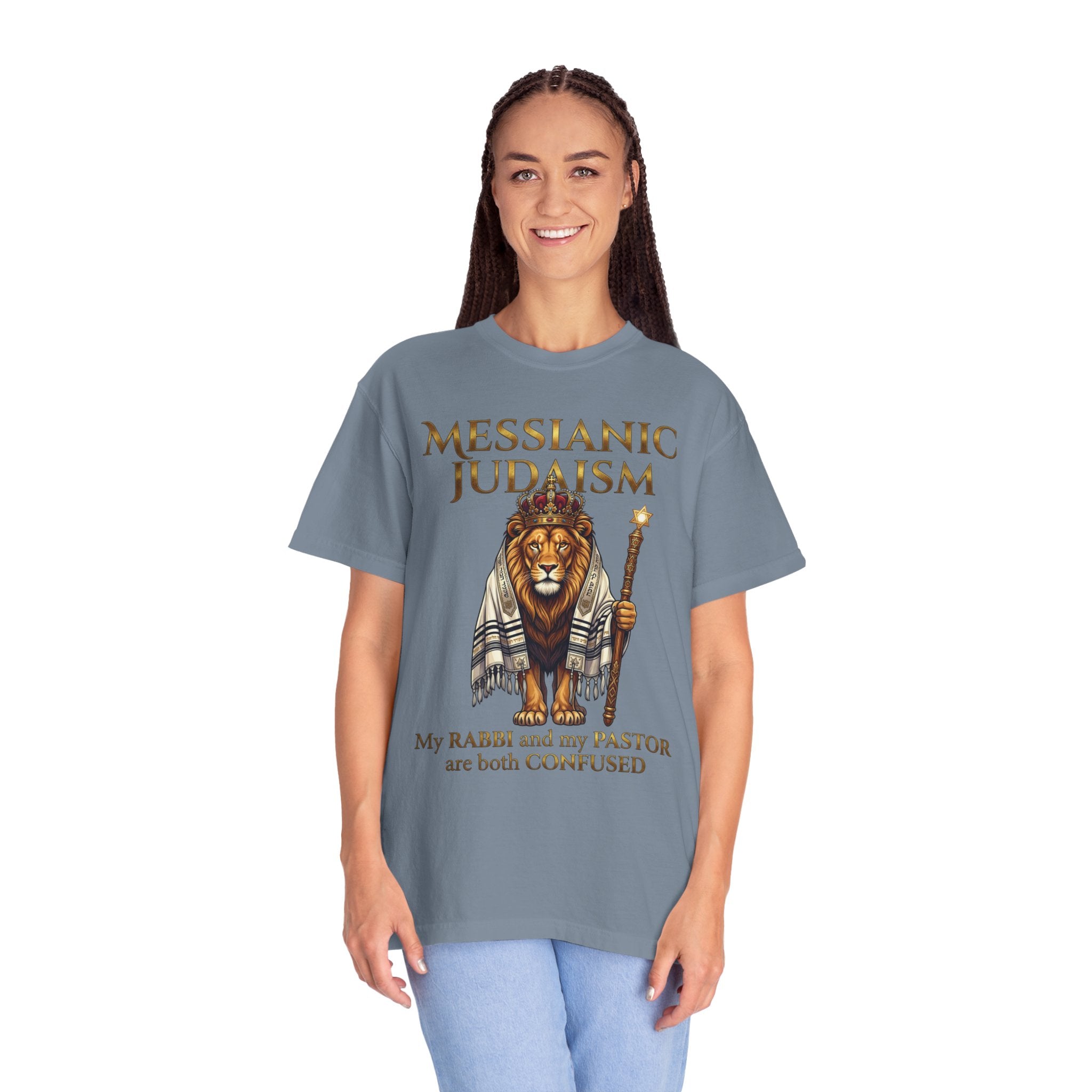 MESSIANIC JUDAISM T-Shirt: Rabbi and Pastor Both Confused