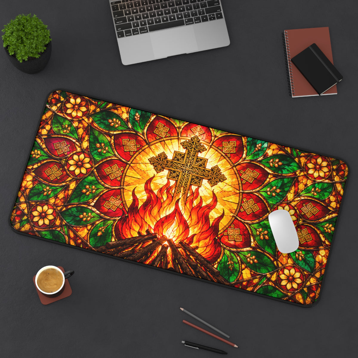 Ethiopian Meskel Festival Desk Mat
