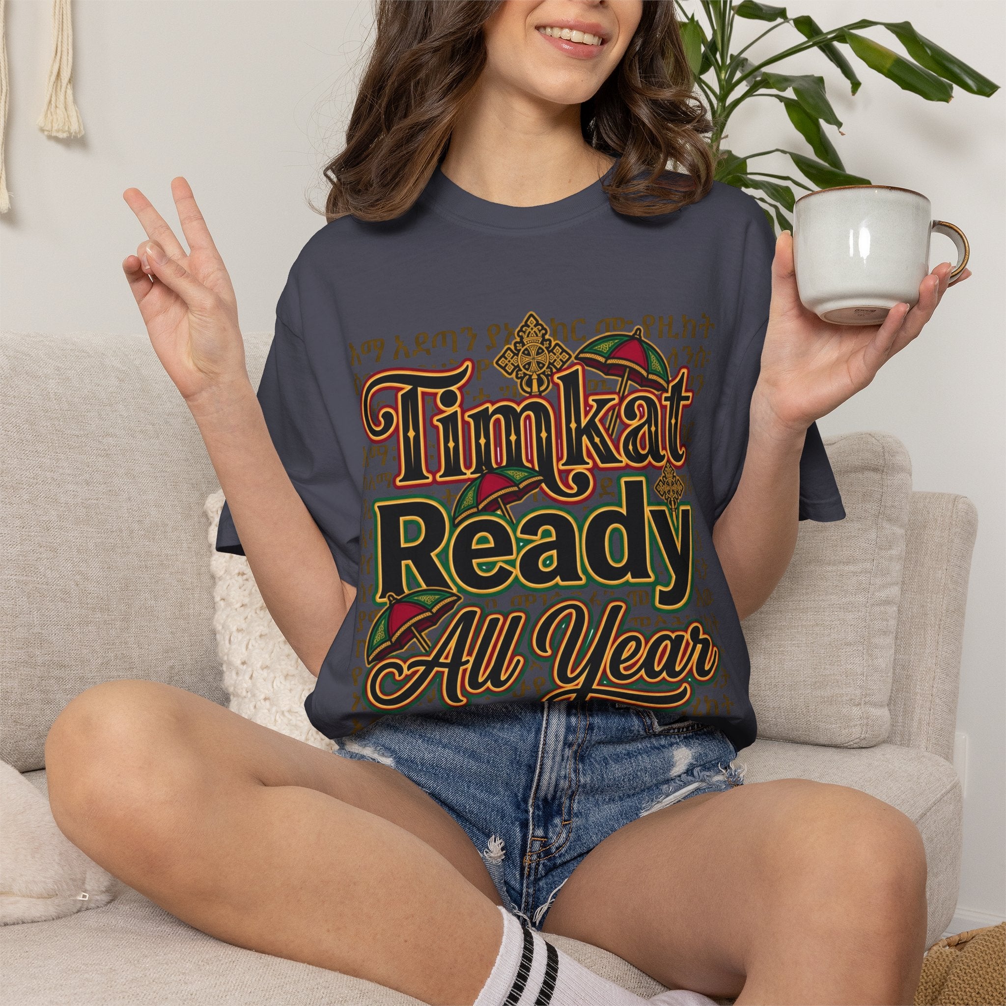 ETHIOPIAN ORTHODOX T-Shirt: Timkat Ready All Year