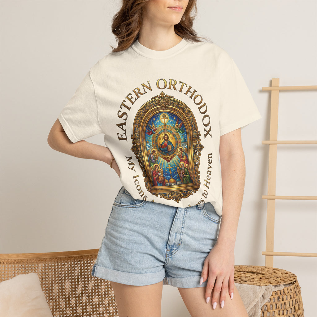 EASTERN ORTHODOX T-Shirt: My Icons Are a Window to Heaven