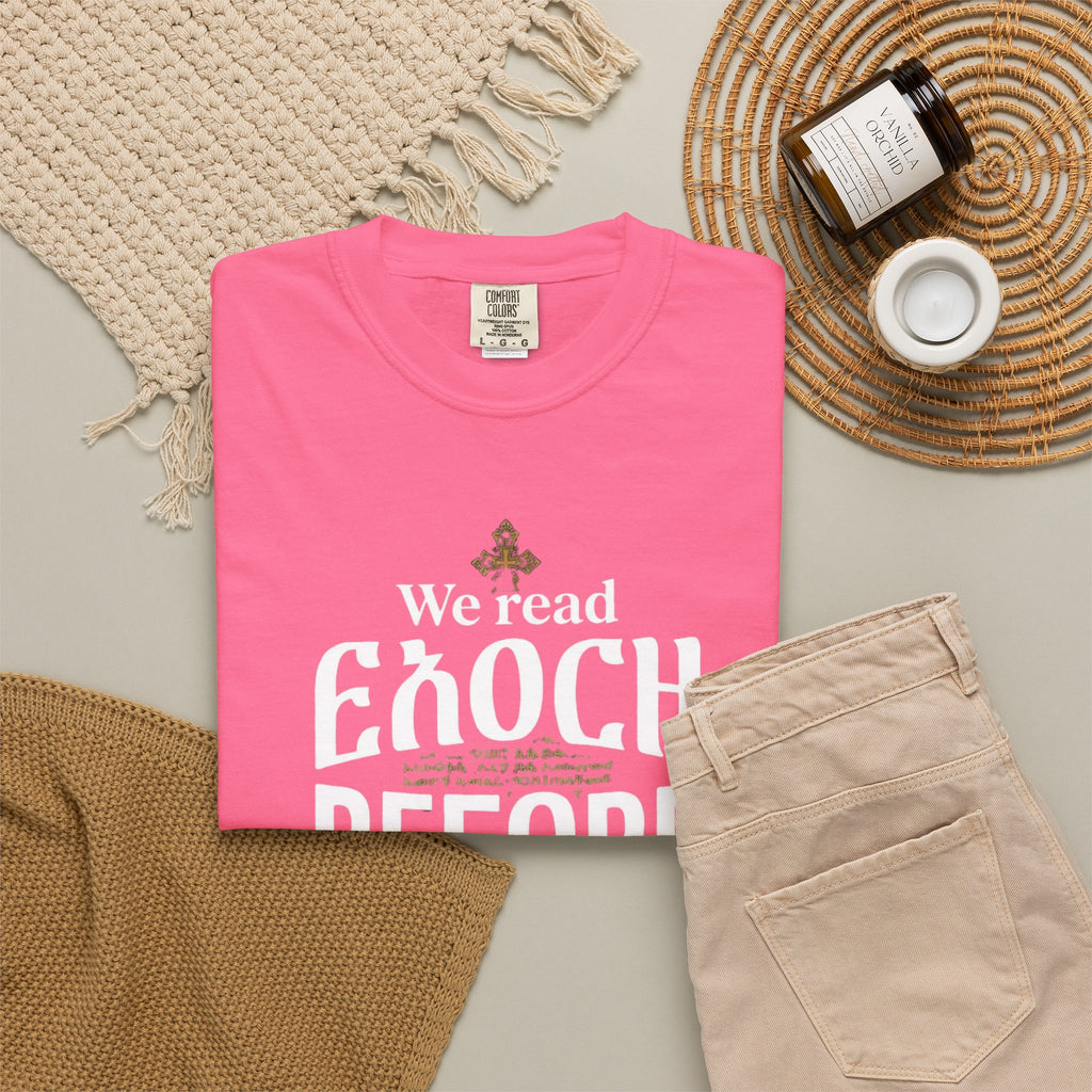 ETHIOPIAN ORTHODOX T-Shirt: We Read Enoch Before it was Cool