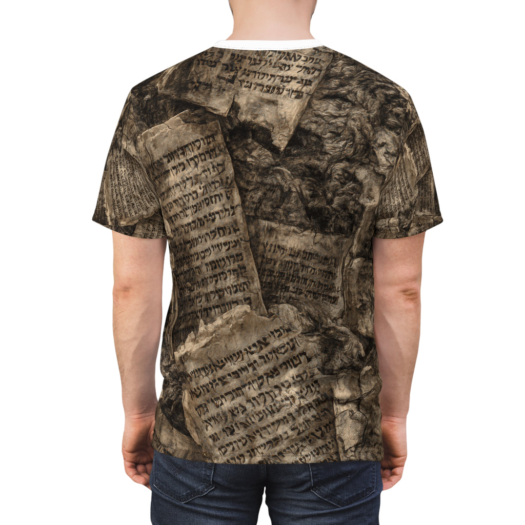 Charcoal Gray Dead Sea Scrolls T-Shirt