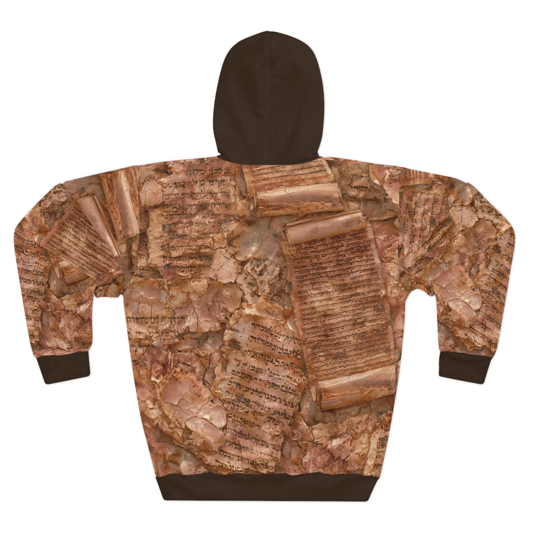 Dead Sea Scrolls Hoodie: Pink Gold