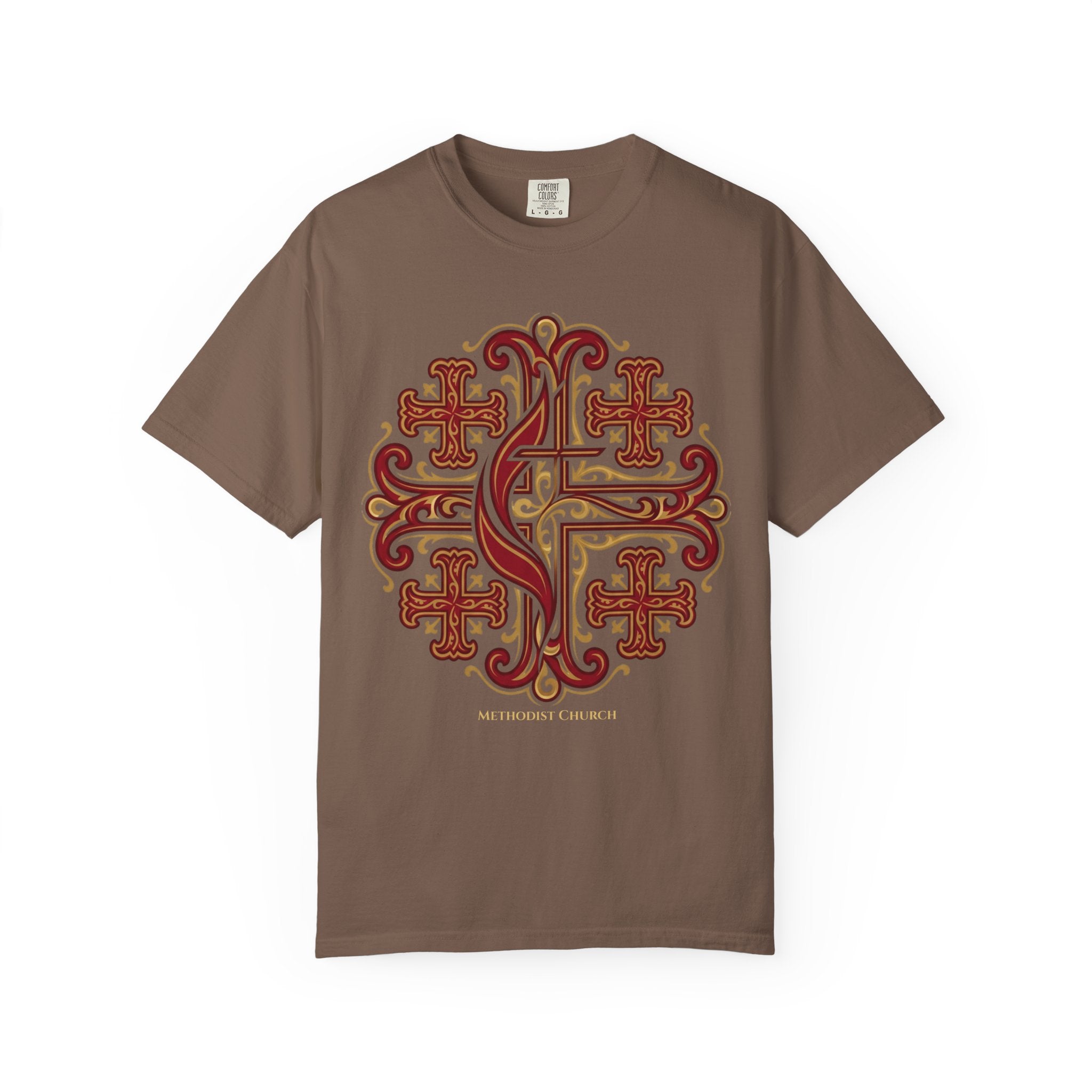 METHODIST T-Shirt: Jerusalem Cross
