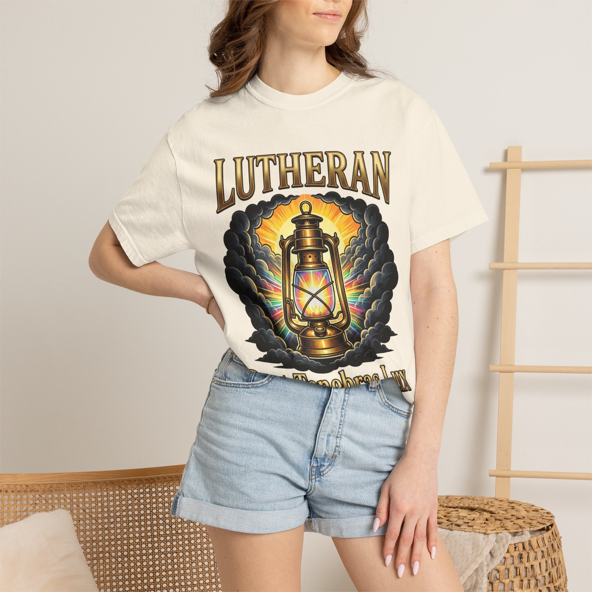 LUTHERAN T-Shirt: Post Tenebras Lux
