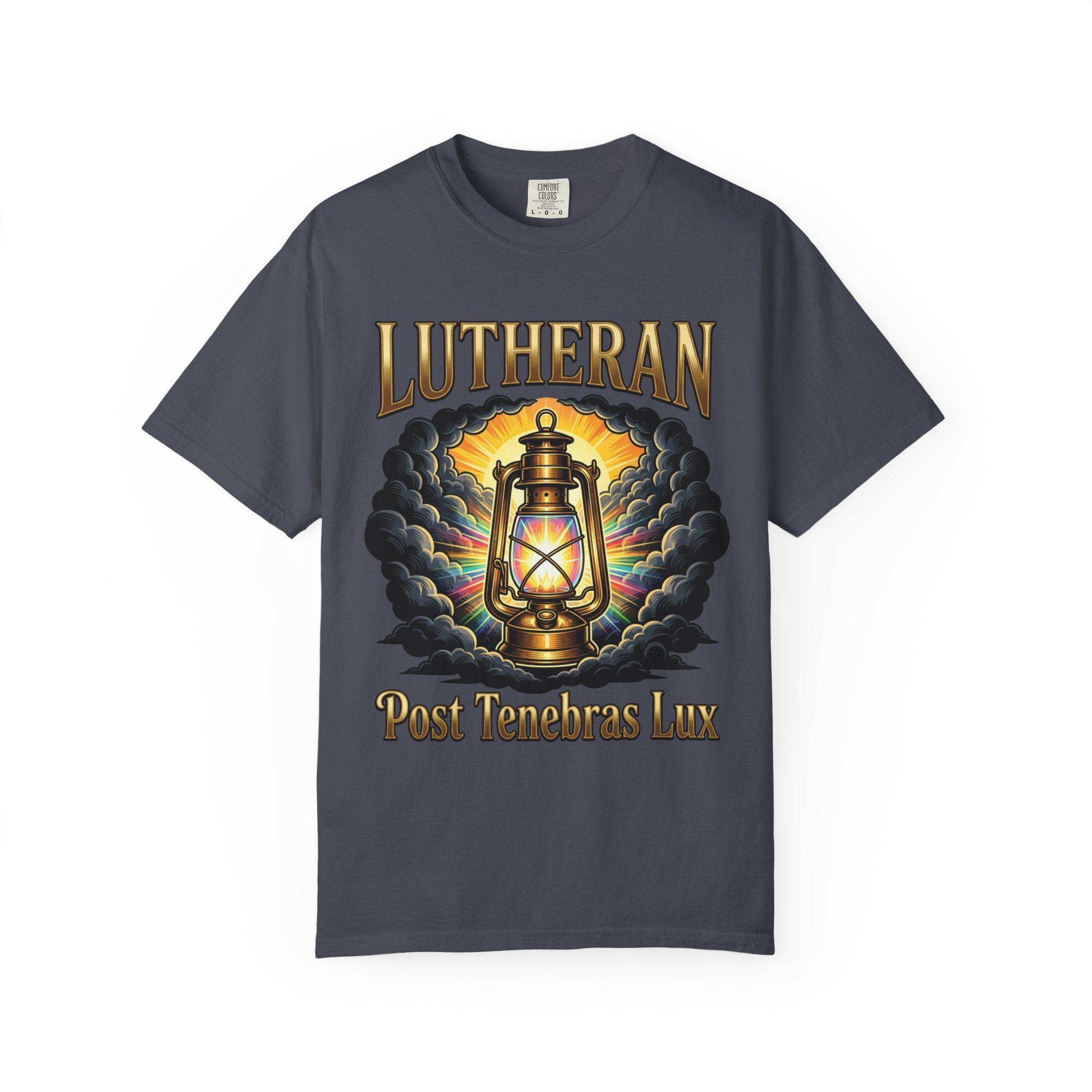 LUTHERAN T-Shirt: Post Tenebras Lux
