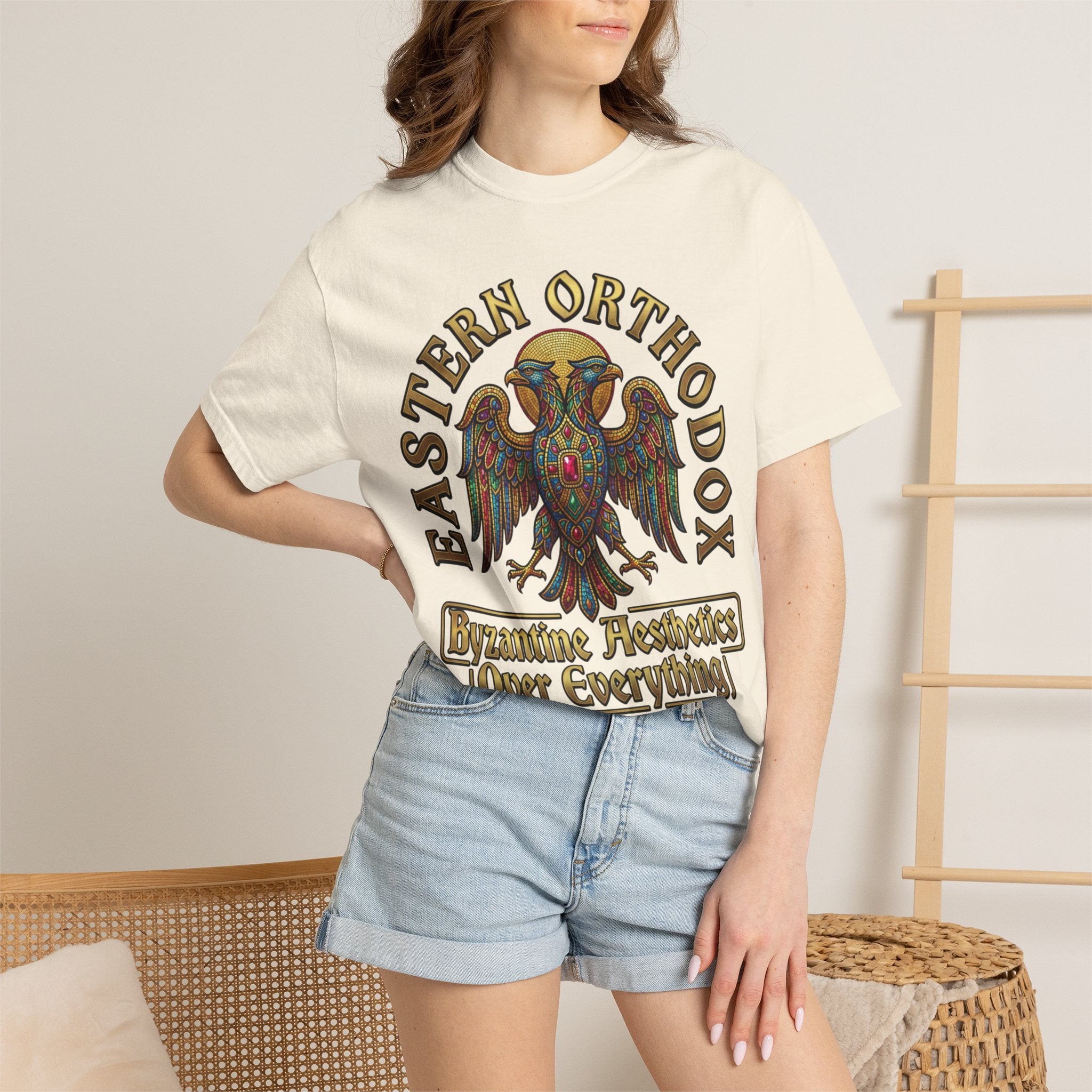 EASTERN ORTHODOX T-Shirt: Byzantine Aesthetics on Everything