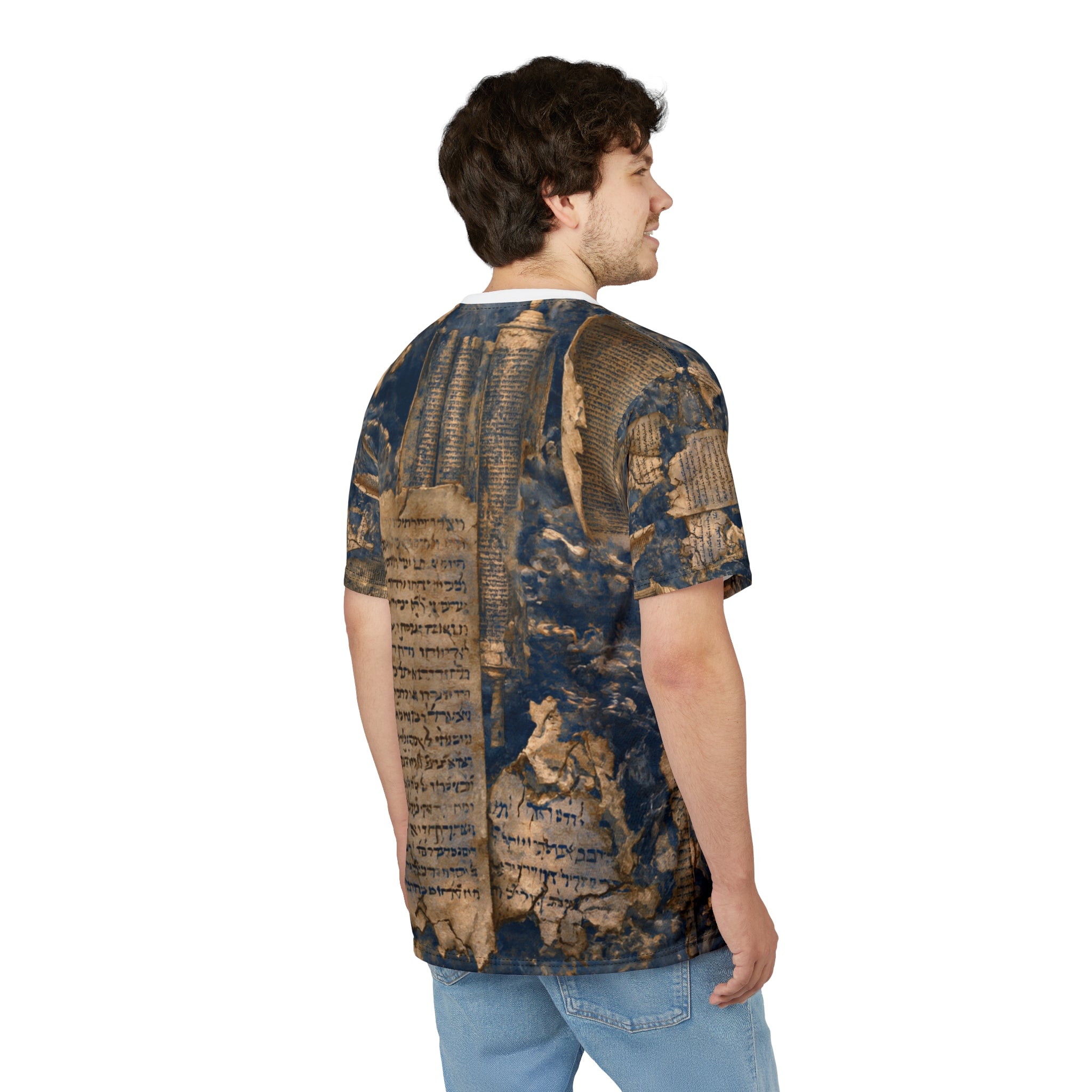 Navy Blue Dead Sea Scrolls T-Shirt