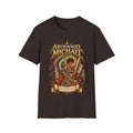Archangel Michael T-Shirt | Ethiopian Byzantine Angel Art | Exodus 14:14 | Christian Warrior Tee | Bold Faith Gift