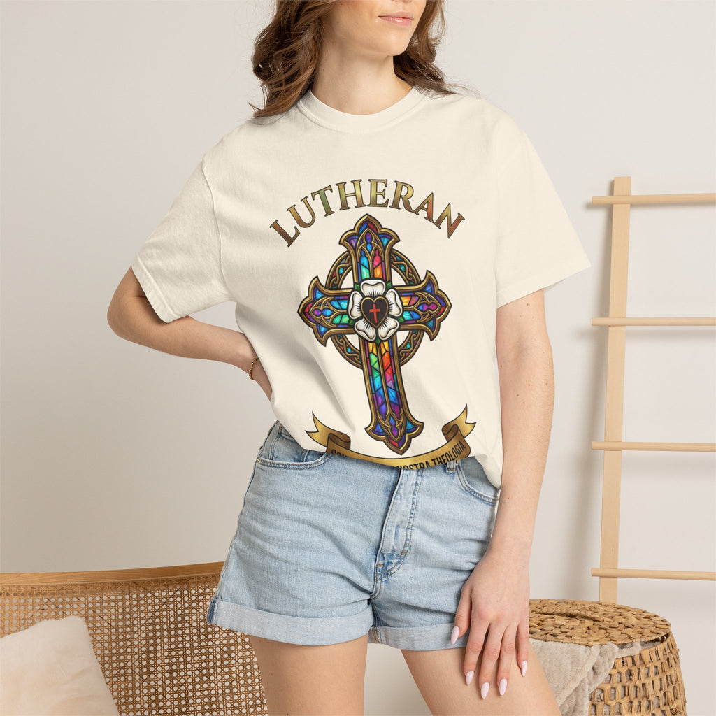 LUTHERAN T-Shirt: Crux Sola Est Nostra Theologia
