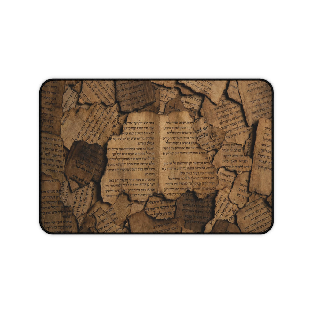 Dead Sea Scrolls Desk Mat