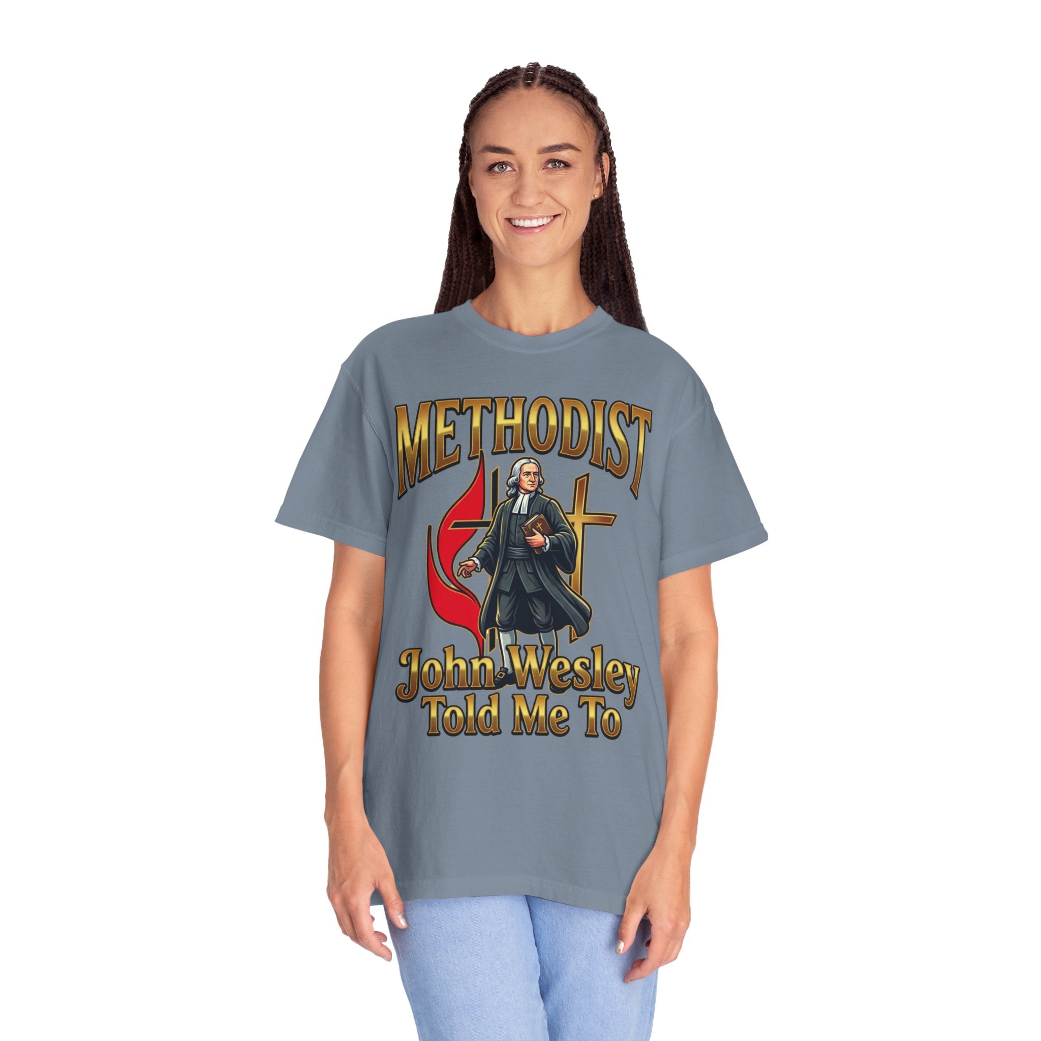 METHODIST T-Shirt: John Wesley Told Me To
