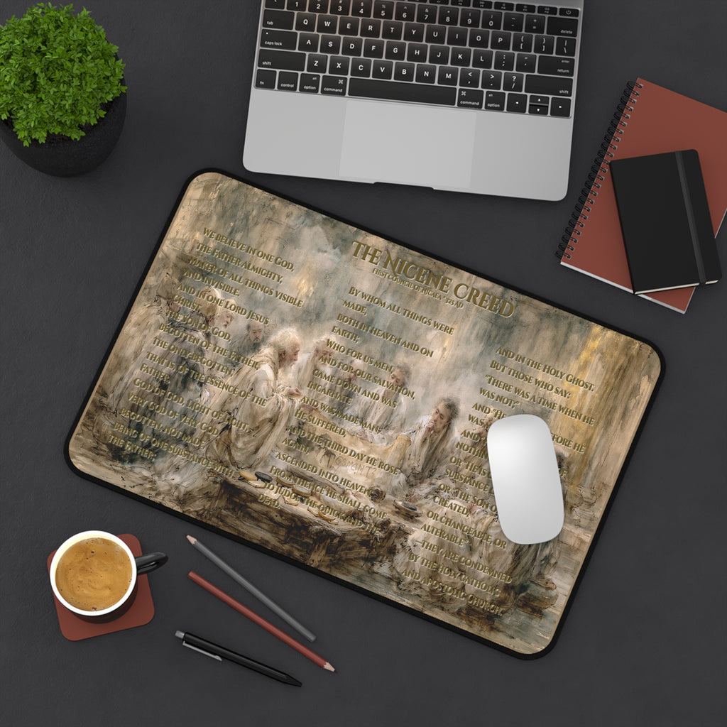 Nicene Creed Desk Mat, First Council of Nicaea 325AD