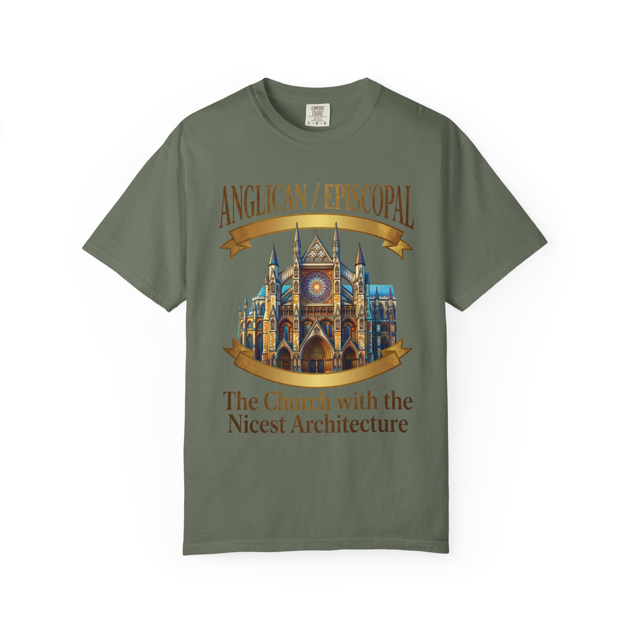 ANGLICAN EPISCOPAL T-Shirt: The Church with the Nicest Architecture