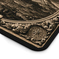 Valley of Dry Bones Antique Engraving Desk Mat