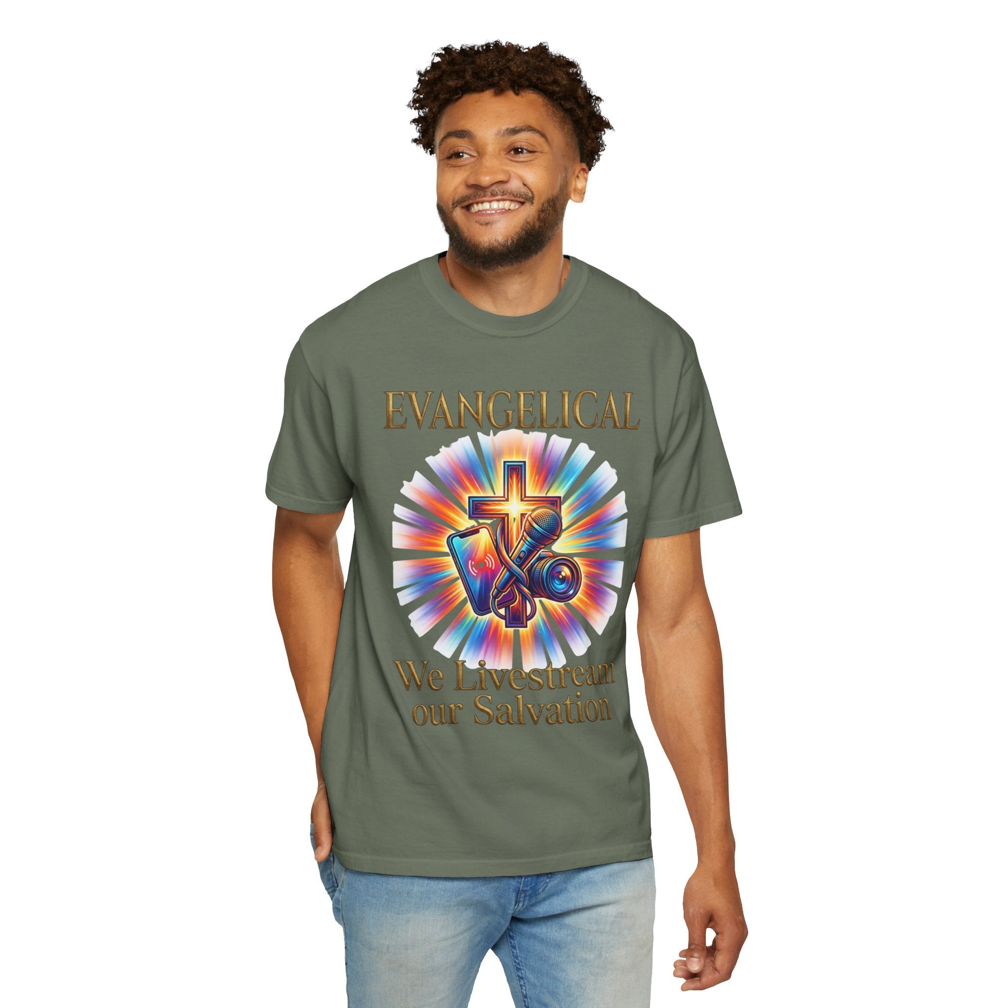 EVANGELICAL T-Shirt: We Livestream Our Salvation