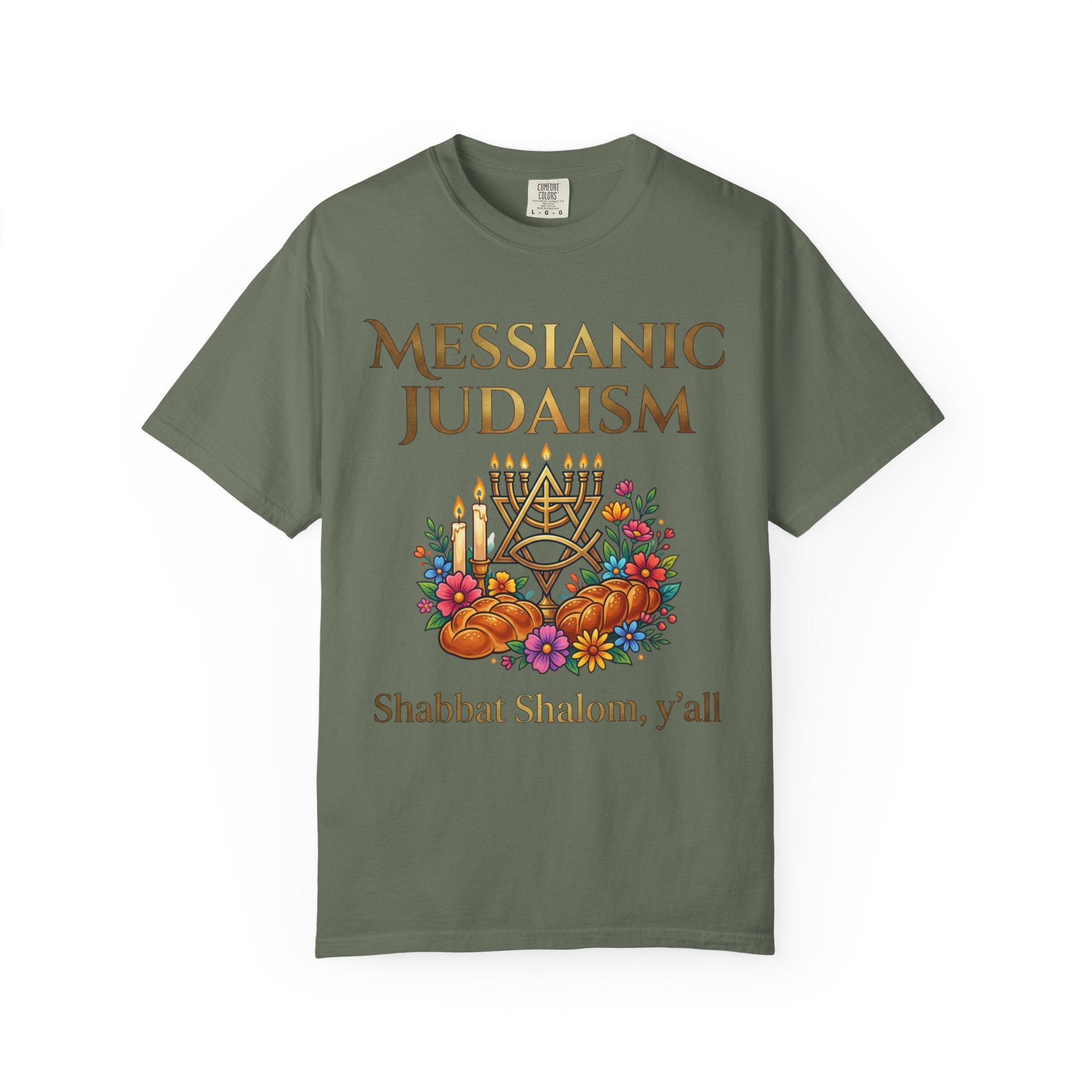 MESSIANIC JUDAISM T-Shirt: Shabbat Shalom