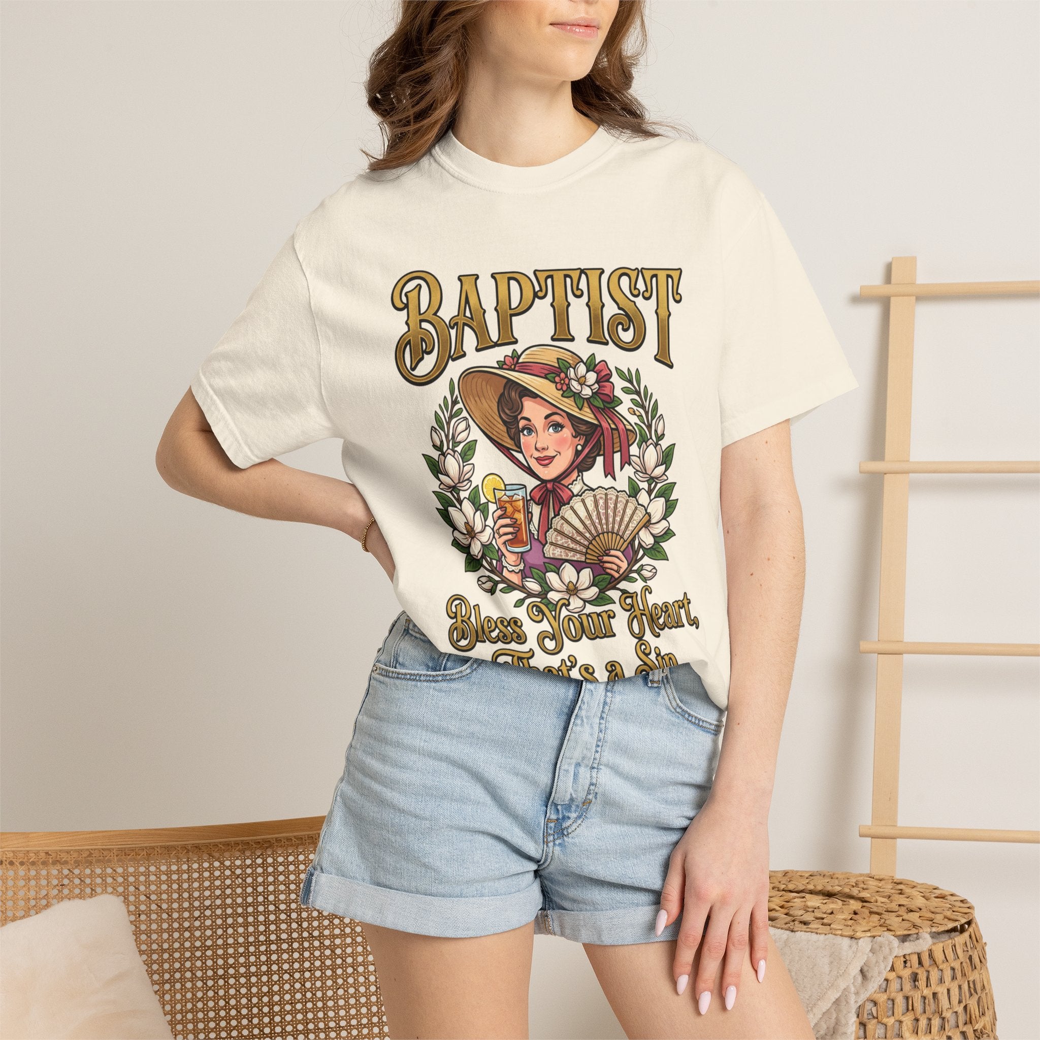 BAPTIST T-Shirt: Bless Your Heart That's A Sin