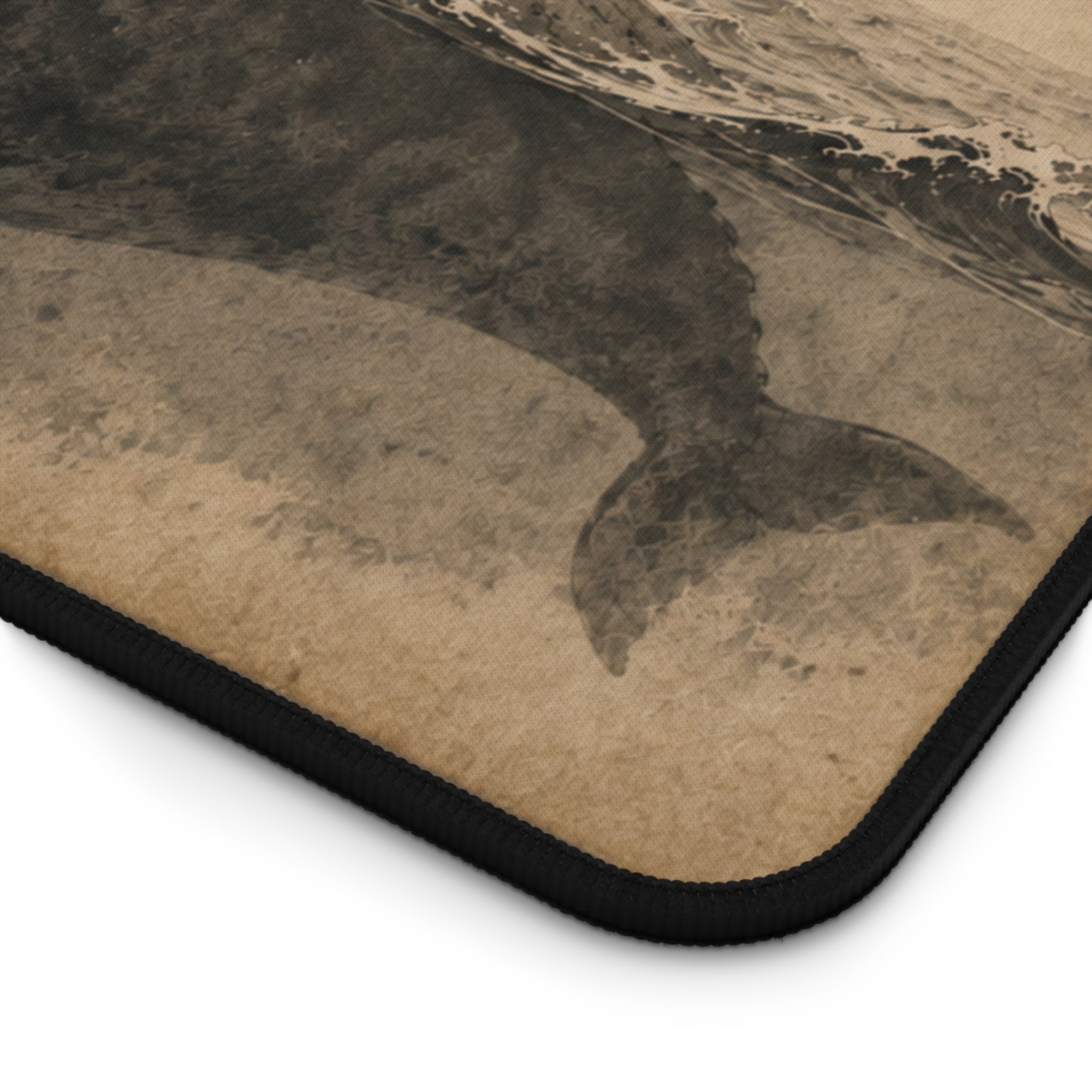 St. Brendan and the Whale Desk Mat