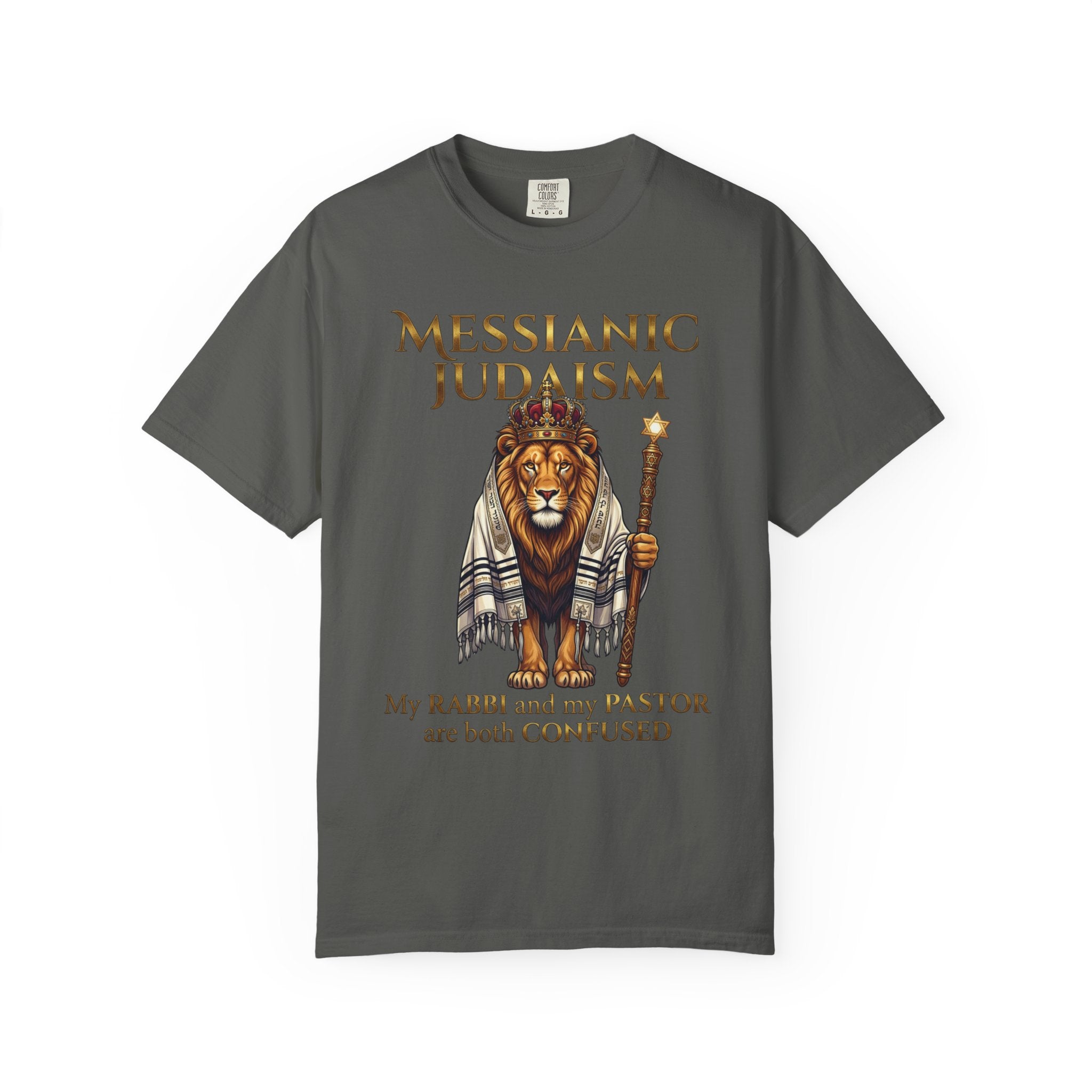 MESSIANIC JUDAISM T-Shirt: Rabbi and Pastor Both Confused
