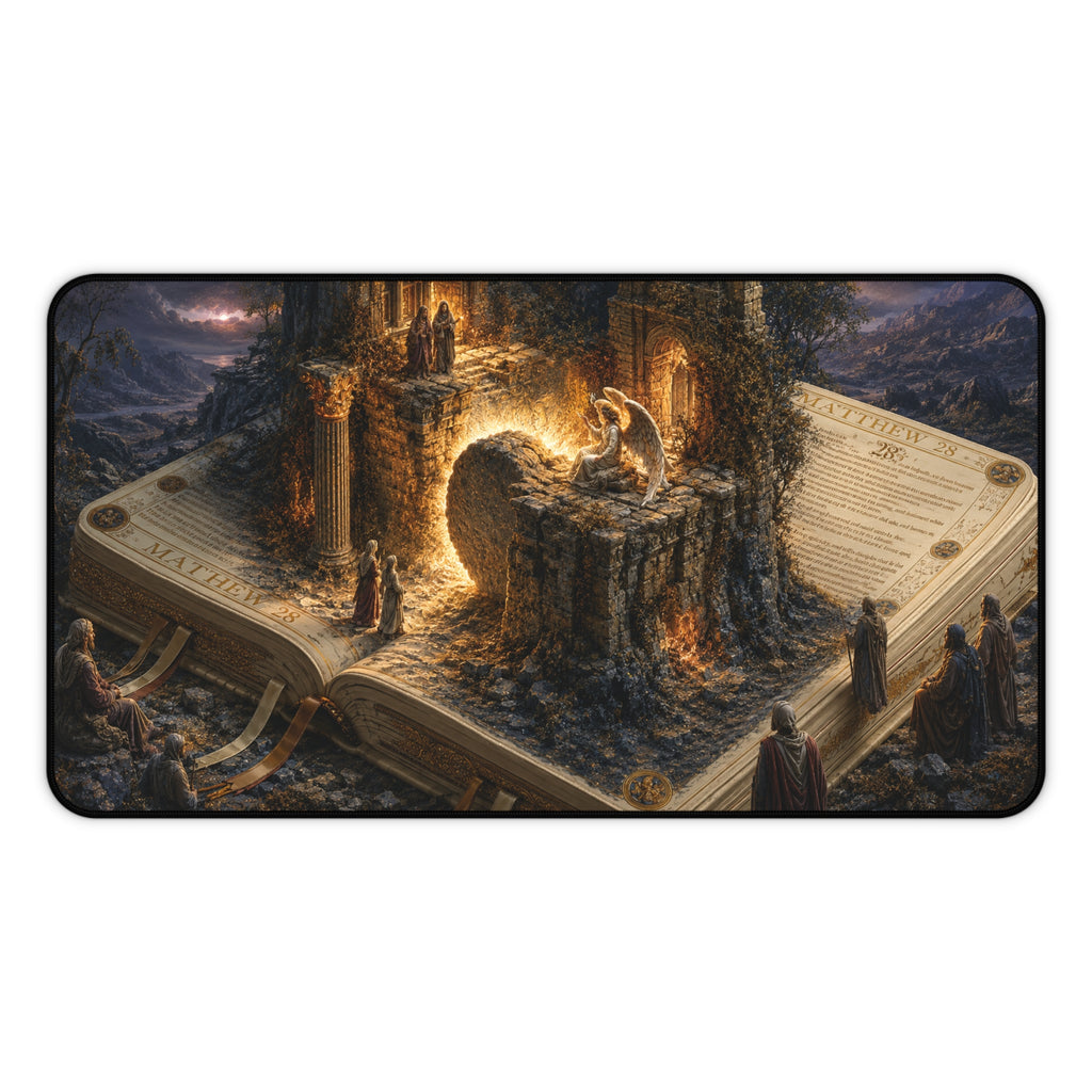 The Resurrection Desk Mat - Illuminated Bible