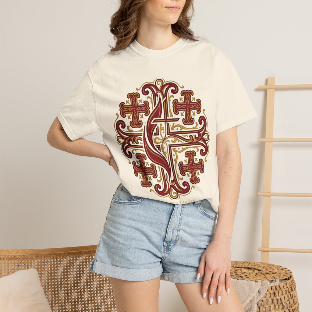 METHODIST T-Shirt: Jerusalem Cross