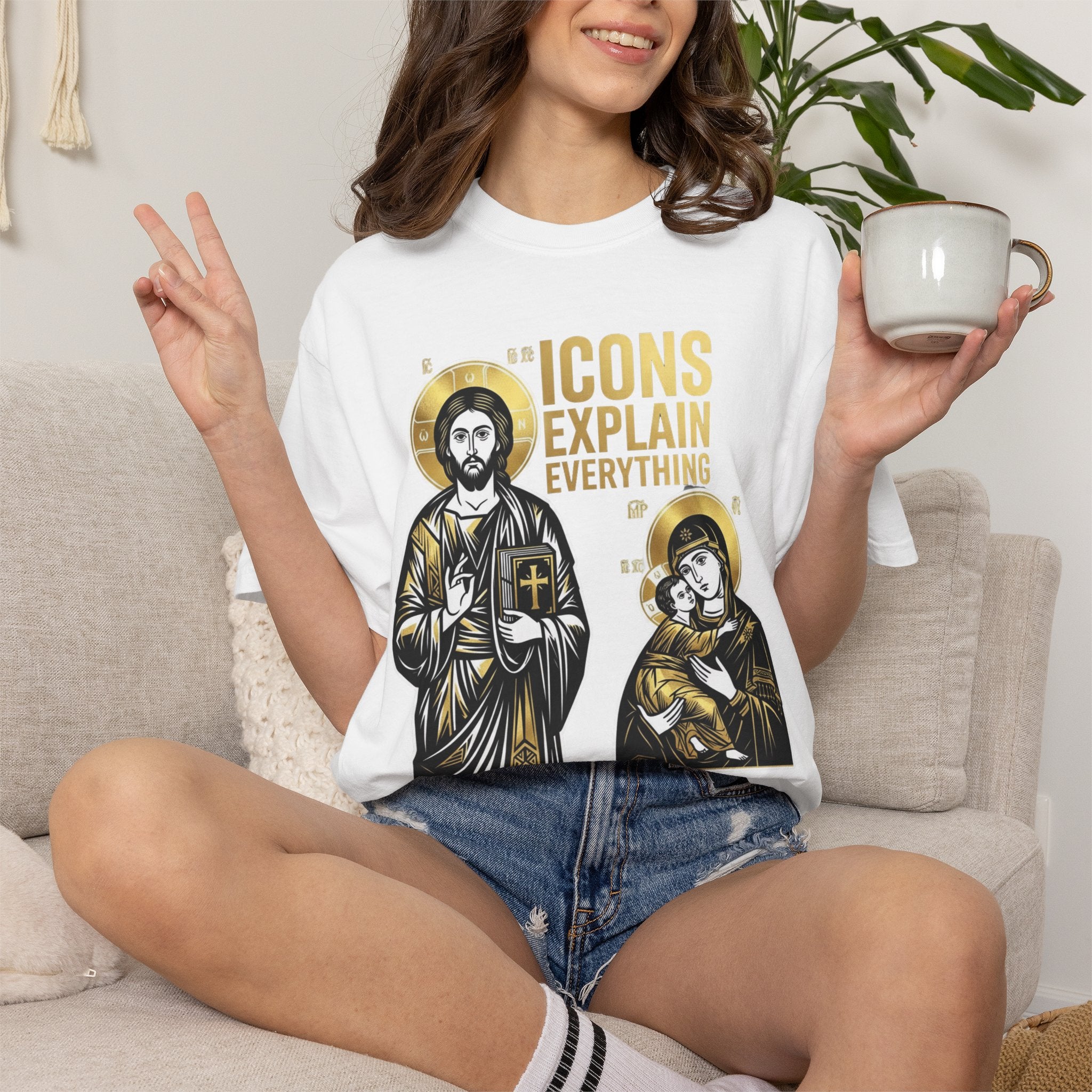 EASTERN ORTHODOX T-Shirt: Icons Explain Everything