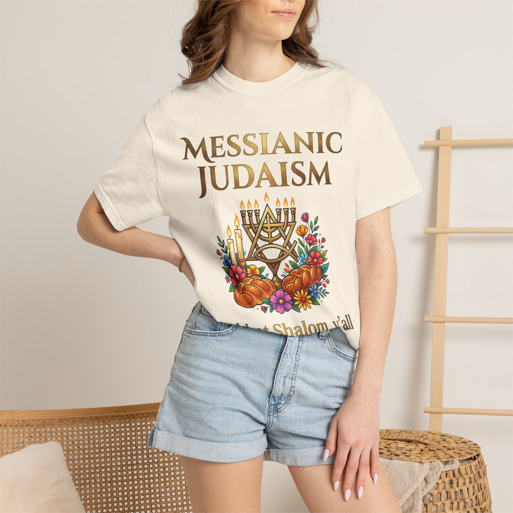 MESSIANIC JUDAISM T-Shirt: Shabbat Shalom