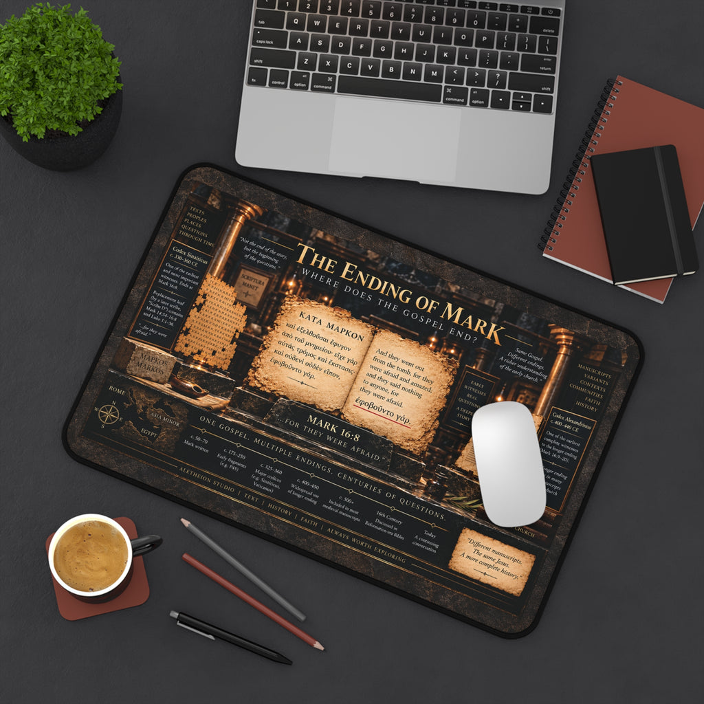 The Ending of Mark Desk Mat