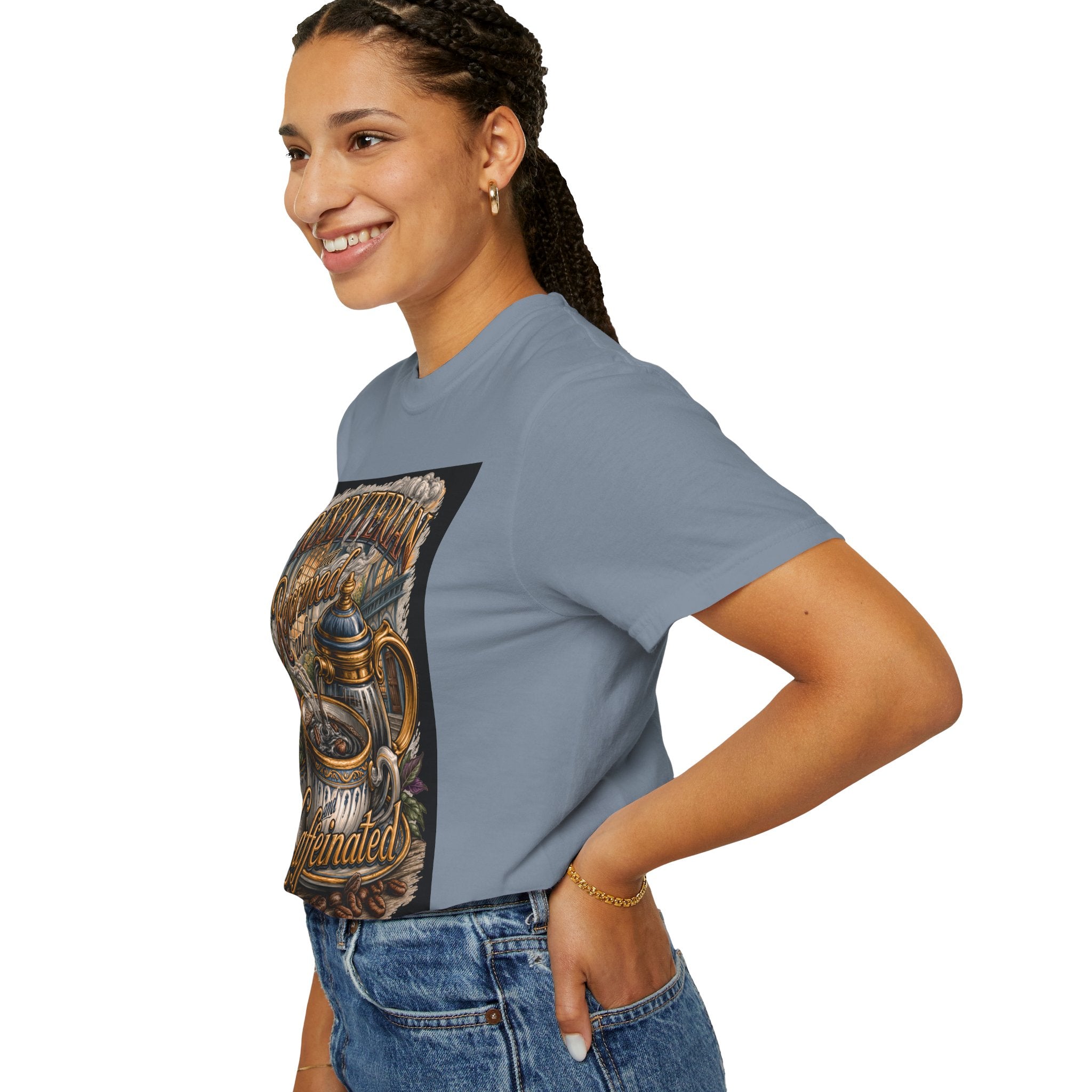 PRESBYTERIAN T-Shirt: Reformed and Caffeinated