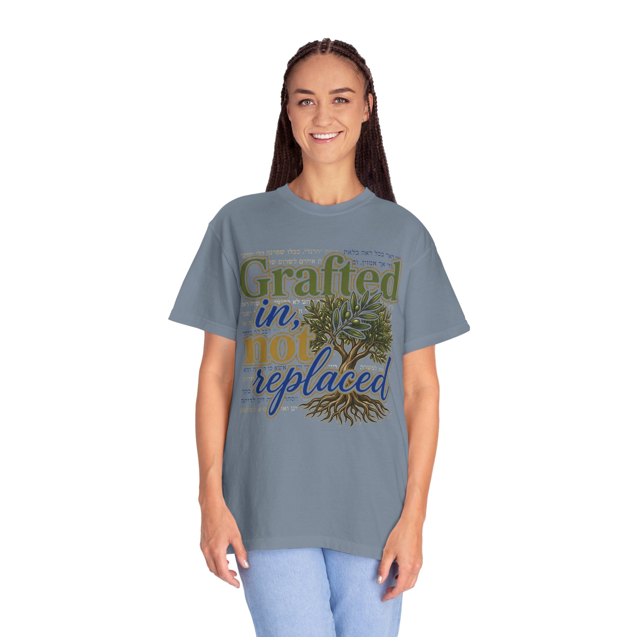 MESSIANIC JUDAISM T-Shirt: Grafted In, Not Replaced